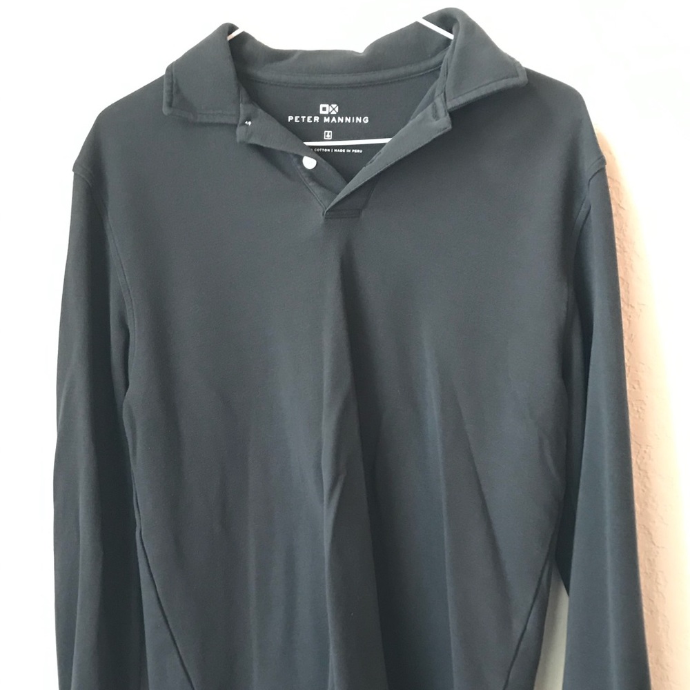 Peter Manning long sleeve polo